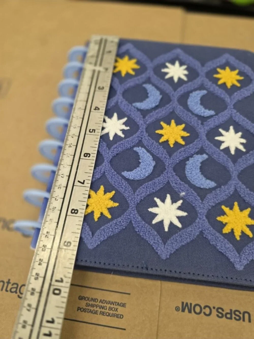 Celestial Date Planner By Happy Planner Blue Canvas